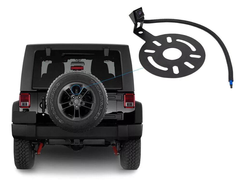Upgrade Your Jeep Wrangler with Rugged HD Rearview Camera Systems