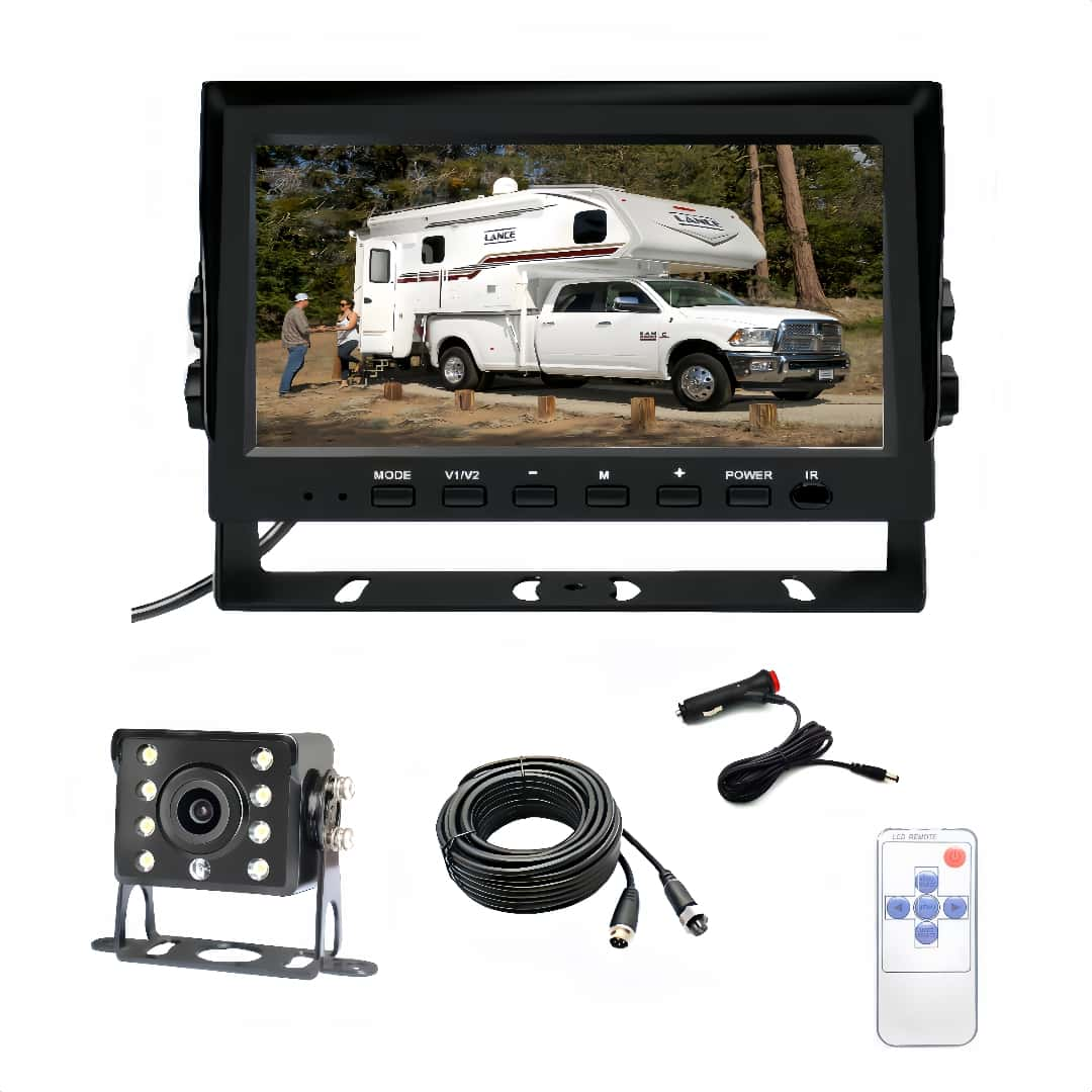 7-Inch Wireless AI Camera Monitor | 1080p HD for Commercial Trucks