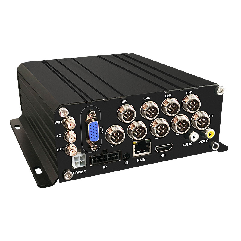 8-Channel Mobile DVR Recorder | Heavy-Duty 2TB Storage & AI Analytics