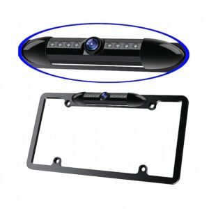 license plate with backup camera​