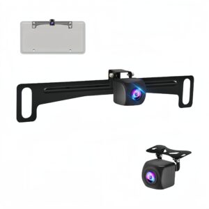 license plate backup camera
