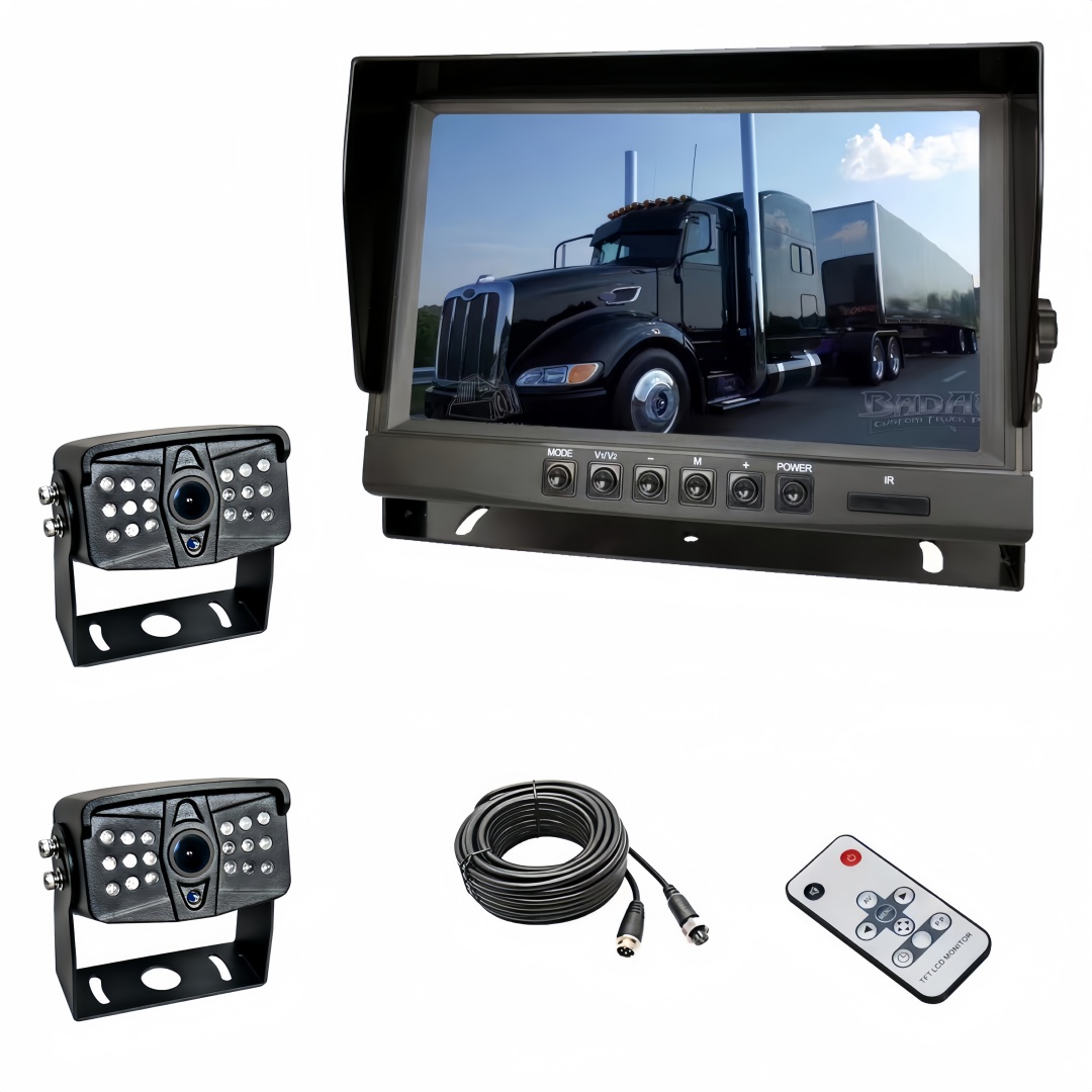 9-Inch Car Backup Monitor System with Night Vision & 170° Wide Angle