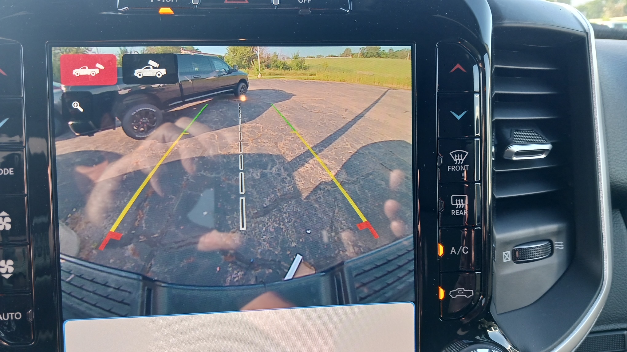 Dodge lvds backup camera