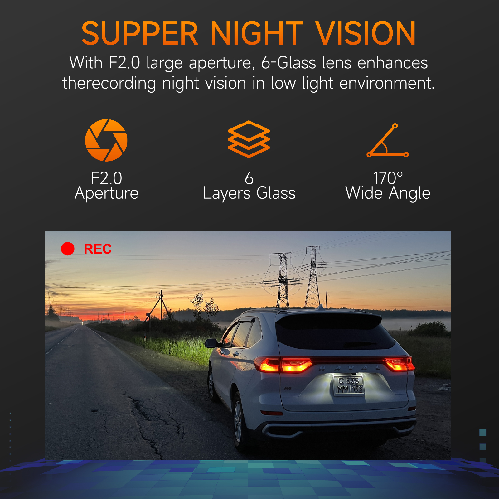 Your Dash cam, Recorded: Ultimate 4K Protection​