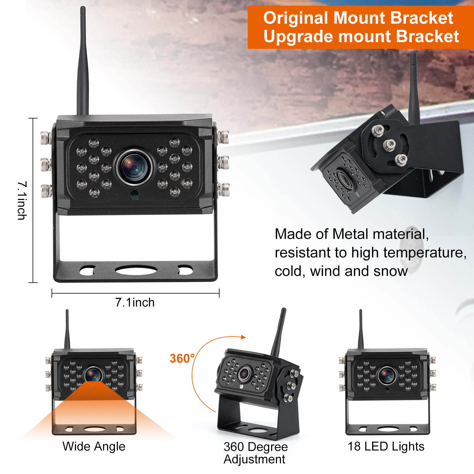 Wireless Backup Camera Systems
